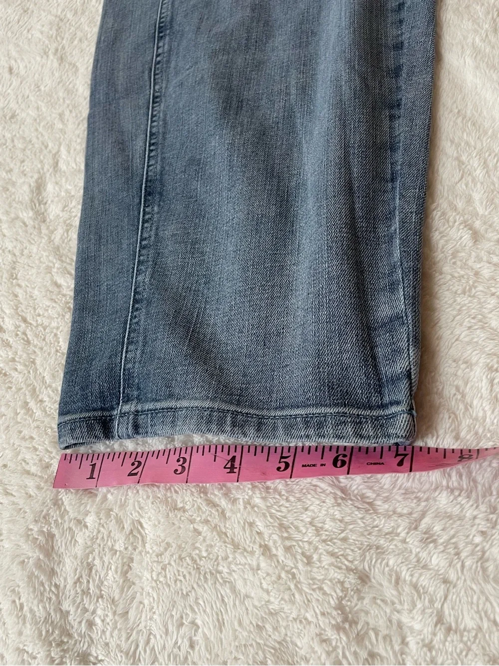 Eileen Fisher Cotton Stretch Denim Lantern Jean Classic Indigo Size XL Comfort - Picture 8 of 10
